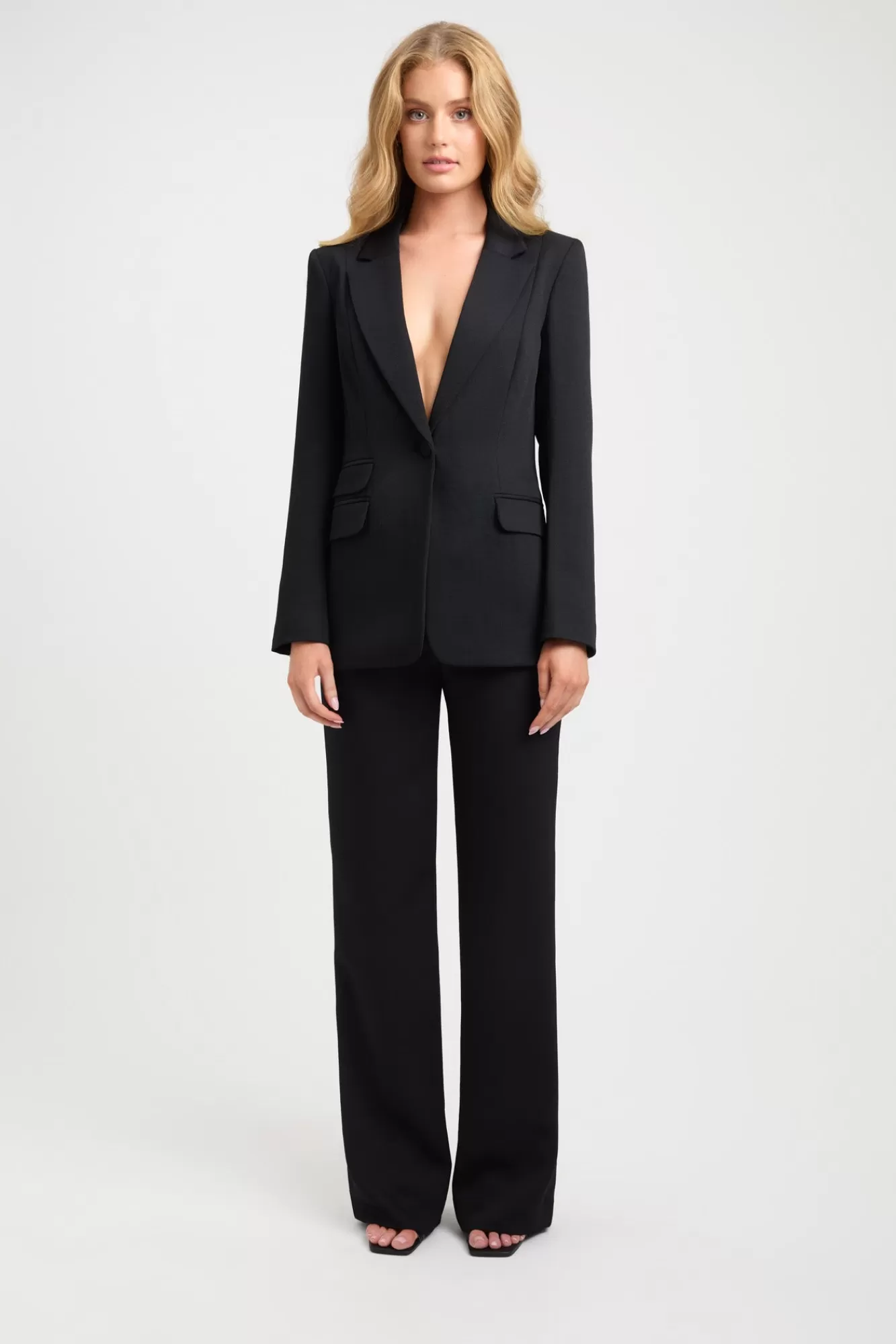 KOOKAÏ Oyster Pocket Blazer Black Cheap