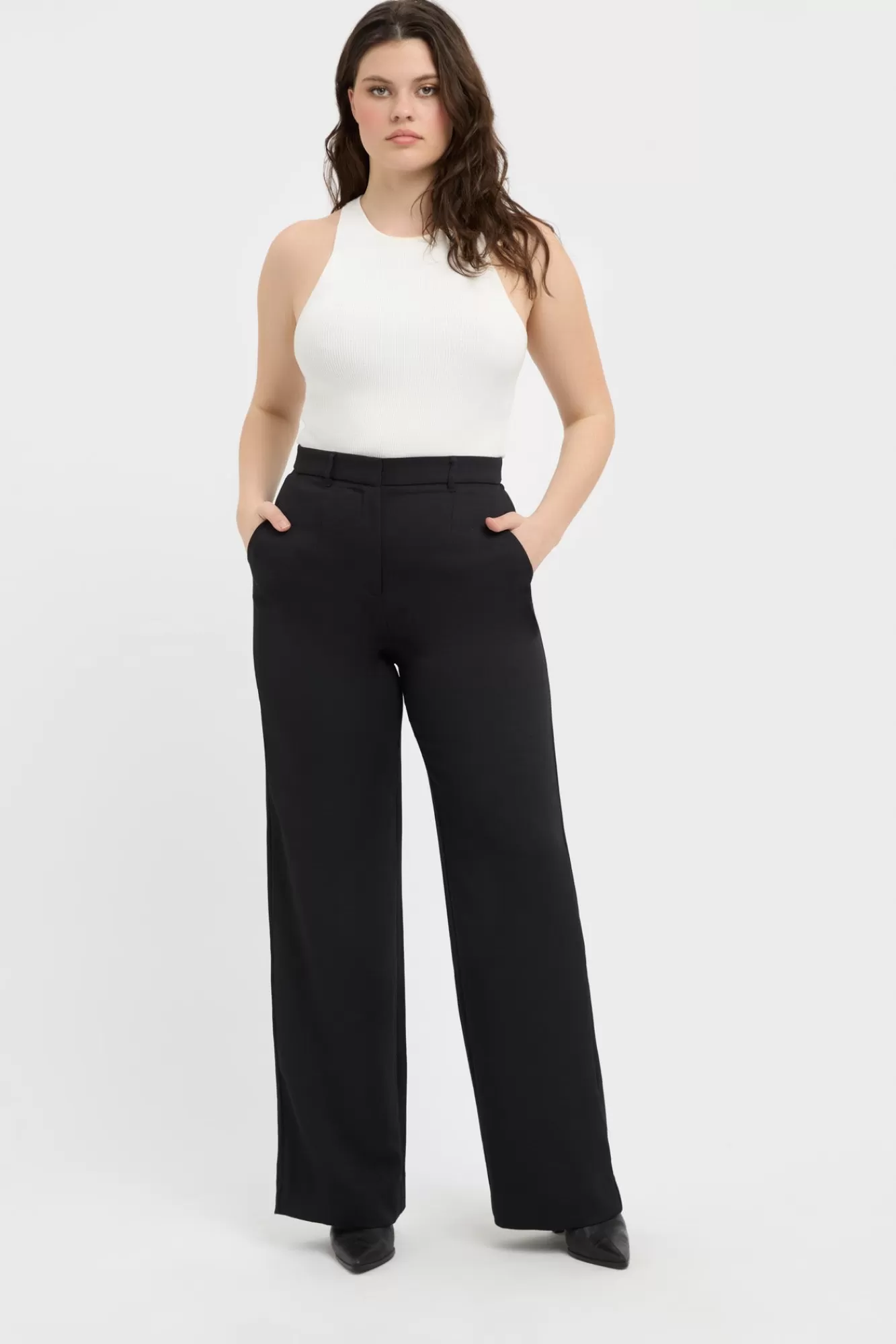 KOOKAÏ Oyster Tailored Pant Black Shop