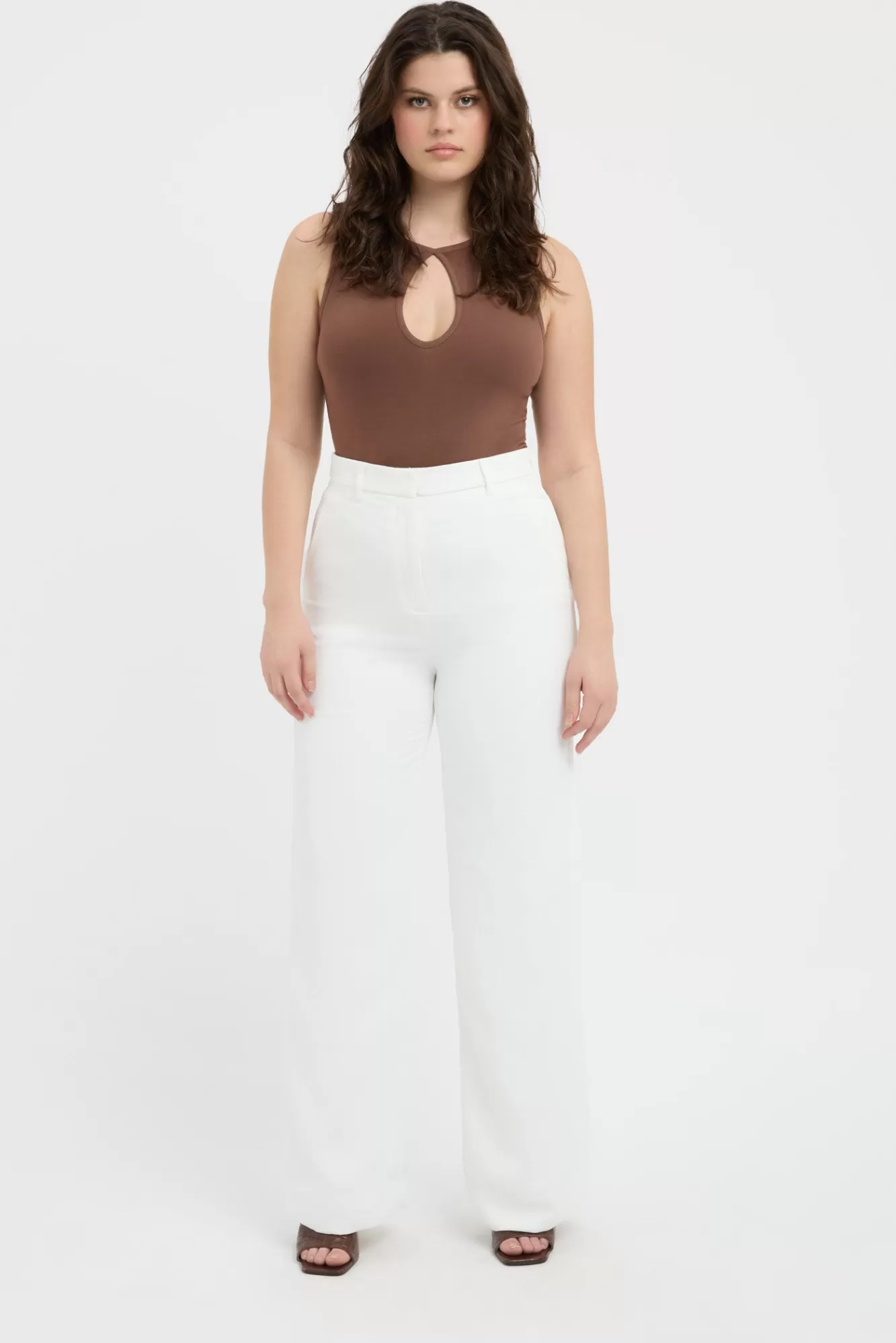 KOOKAÏ Oyster Tailored Pant Natural White Shop