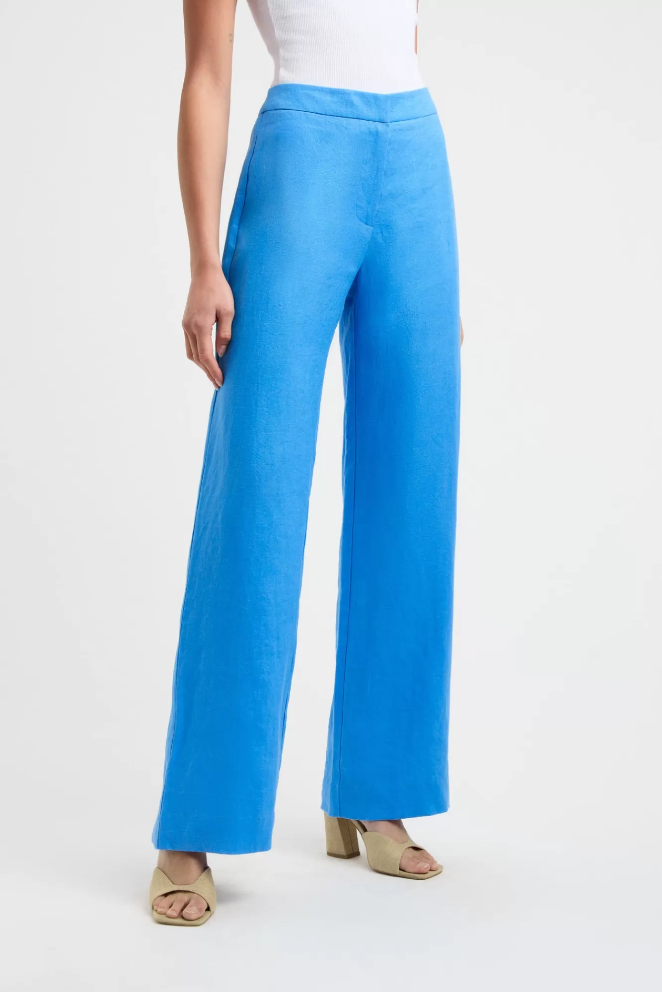 KOOKAÏ Palm Low Rise Pant Diva Blue Cheap