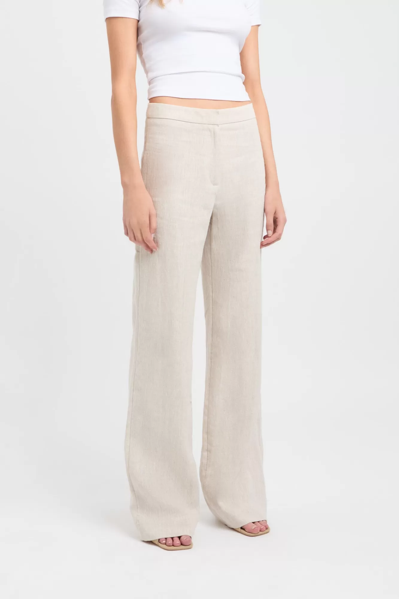 KOOKAÏ Palm Low Rise Pant Wheat Cheap