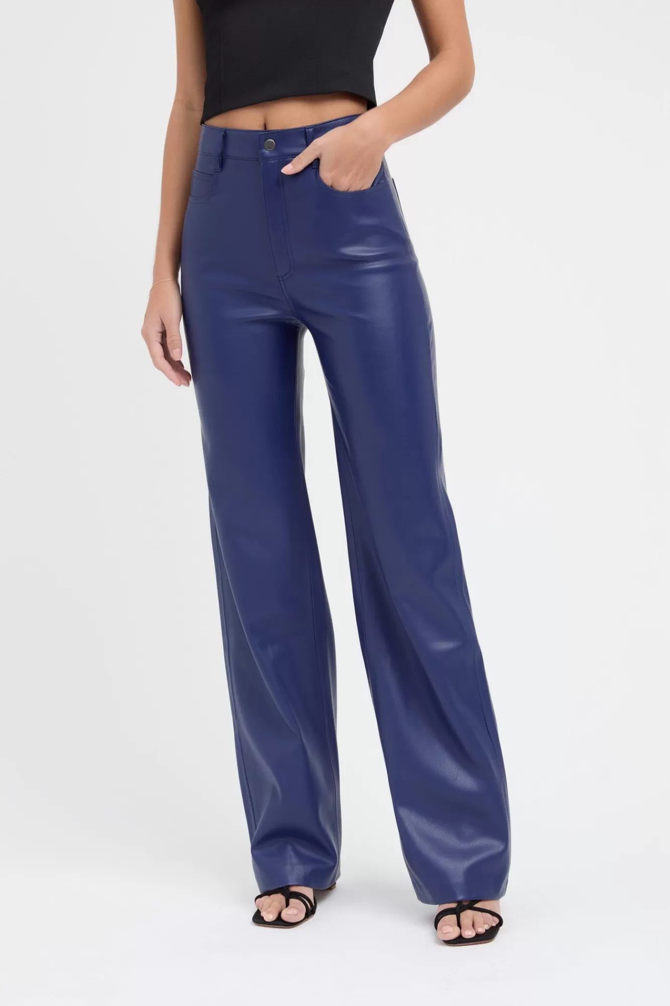 KOOKAÏ Phoenix Wide Leg Pant Dark Sapphire Store