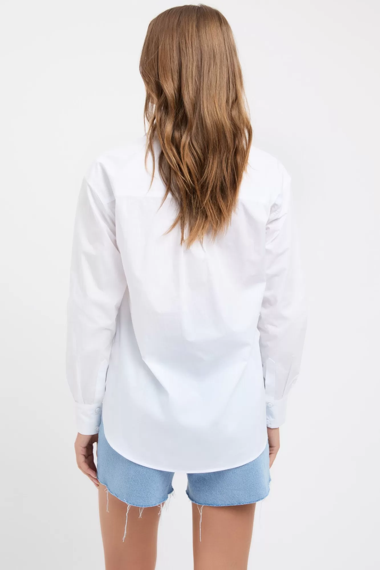 KOOKAÏ Poplin Sunday Shirt White Shop