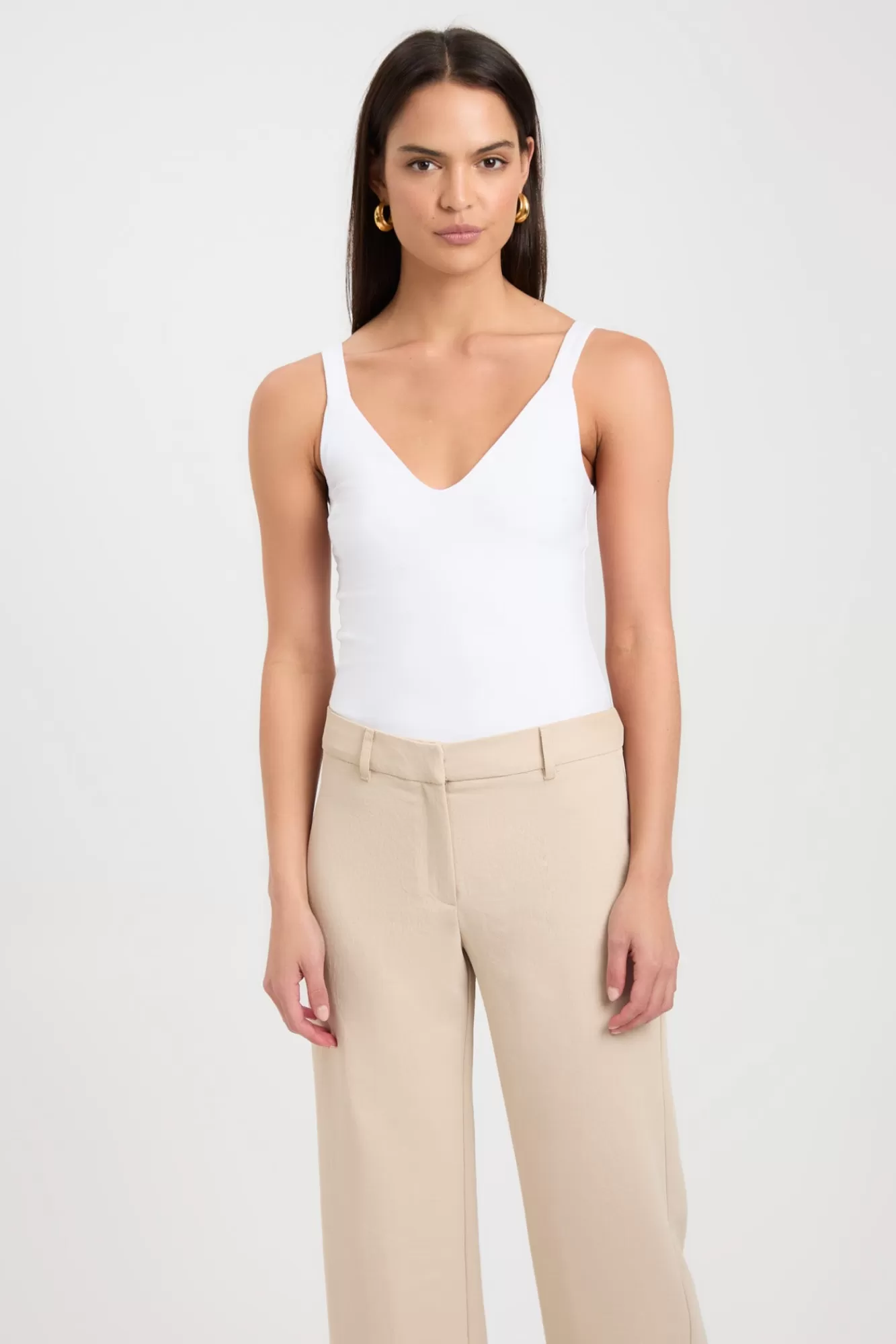 KOOKAÏ Sarah Vee Top White Flash Sale