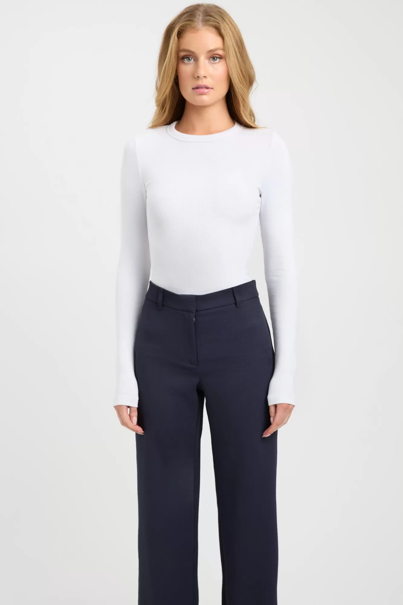 KOOKAÏ Sunday Long Sleeve Top White Outlet