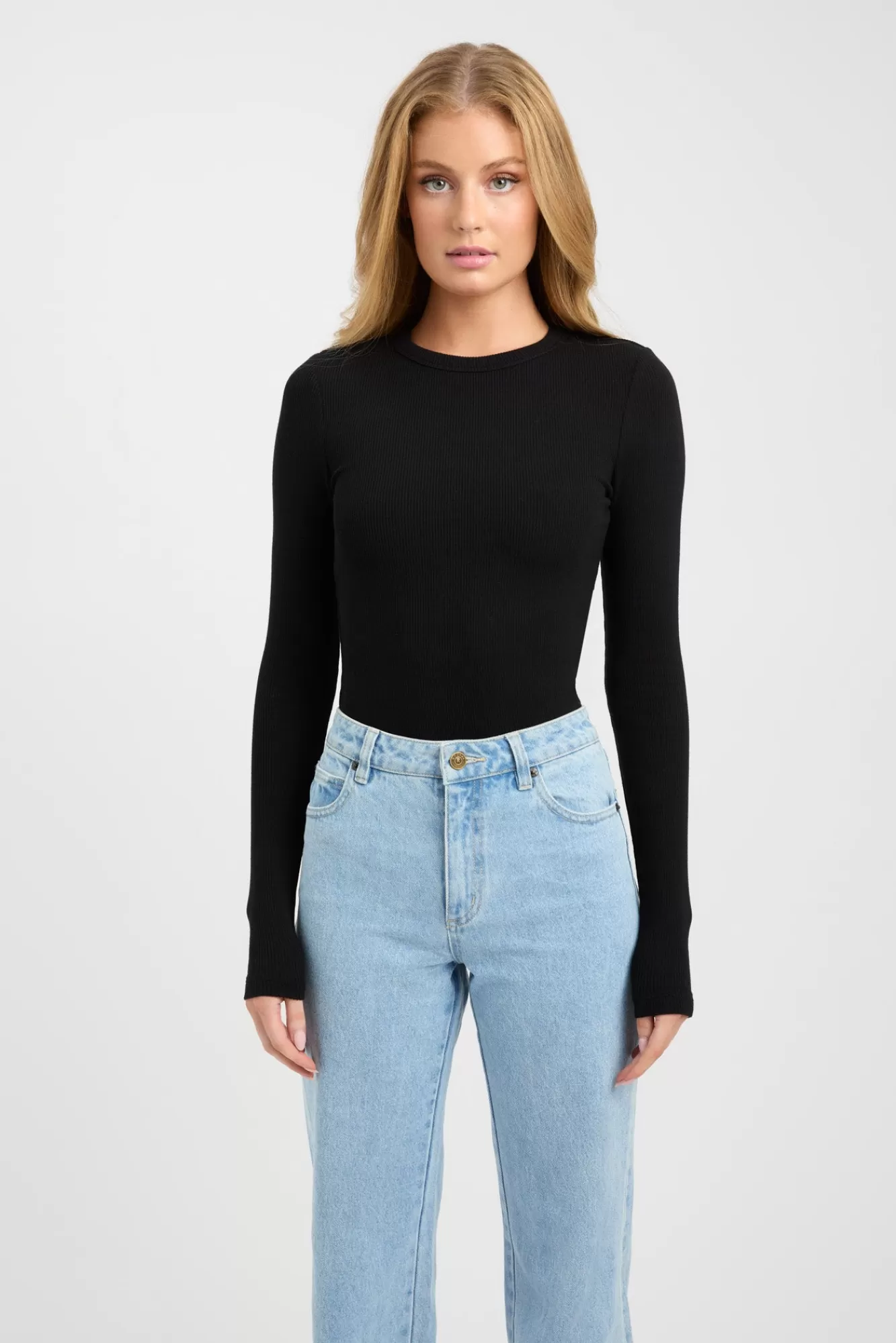 KOOKAÏ Sunday Long Sleeve Top Black Discount