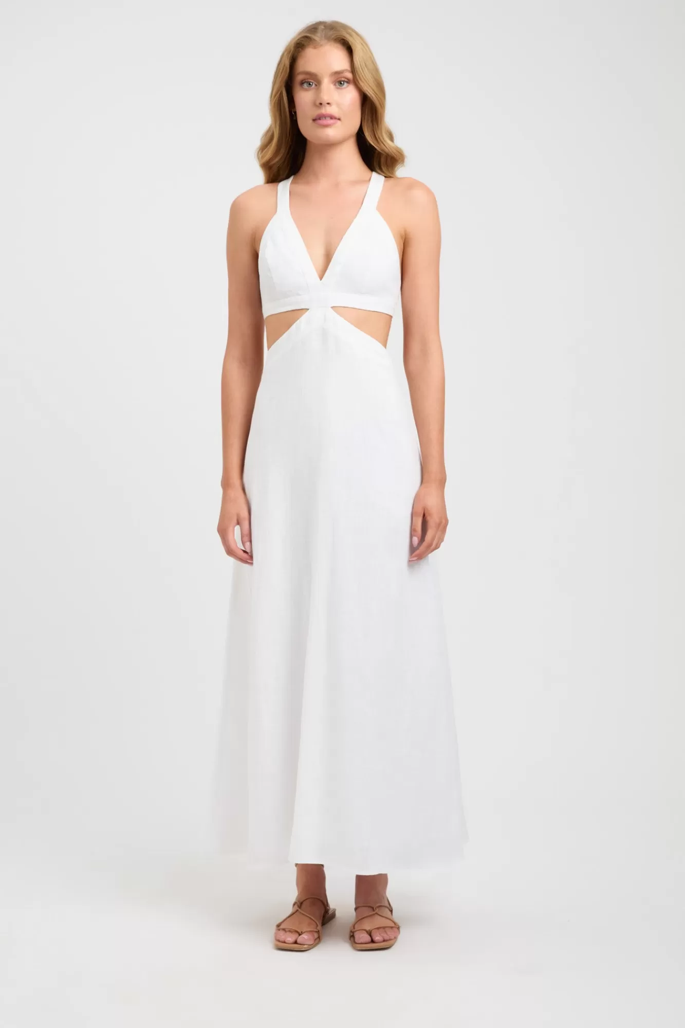 KOOKAÏ Tahiti Midi Dress White Best