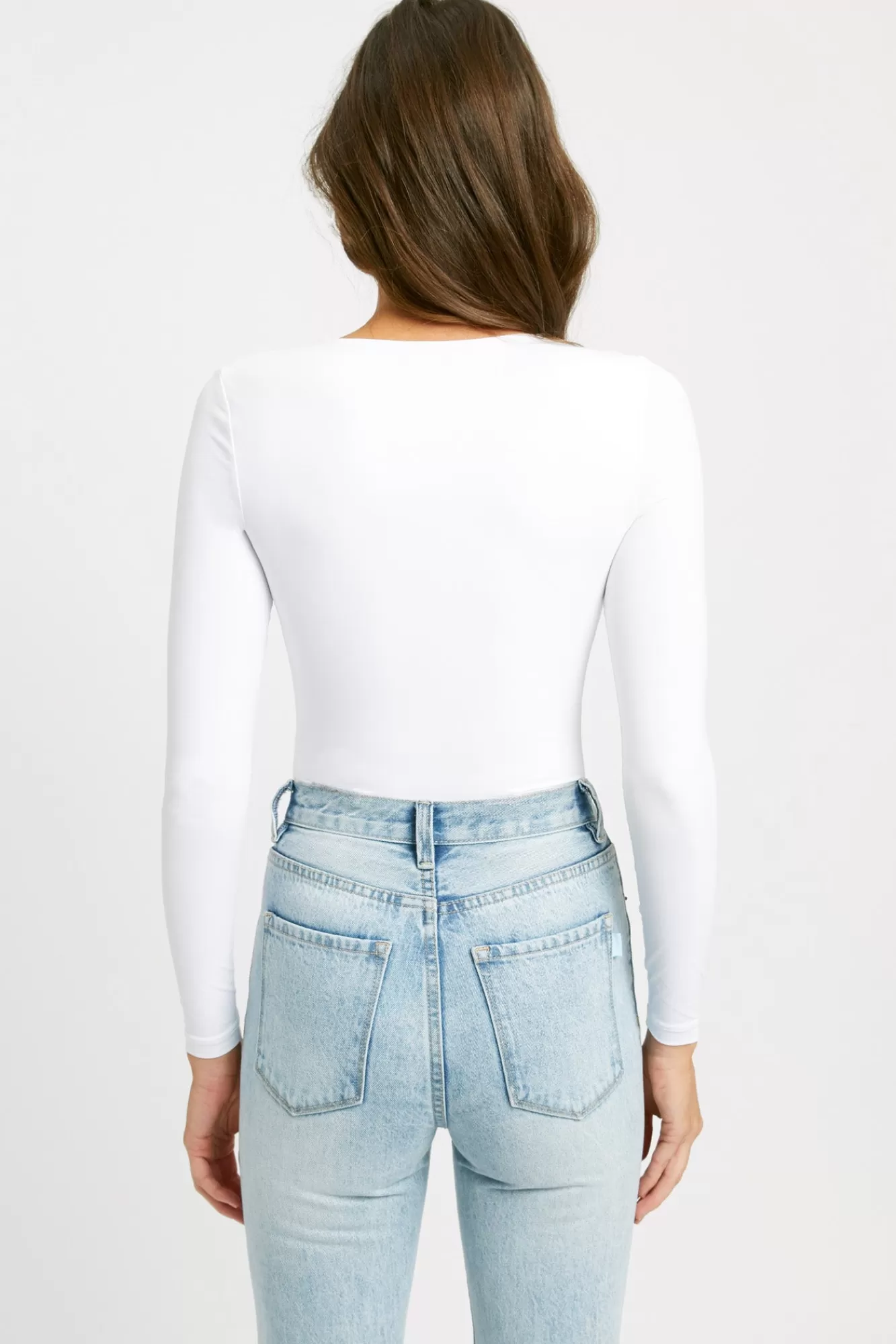 KOOKAÏ Tahnee Bodysuit White Clearance