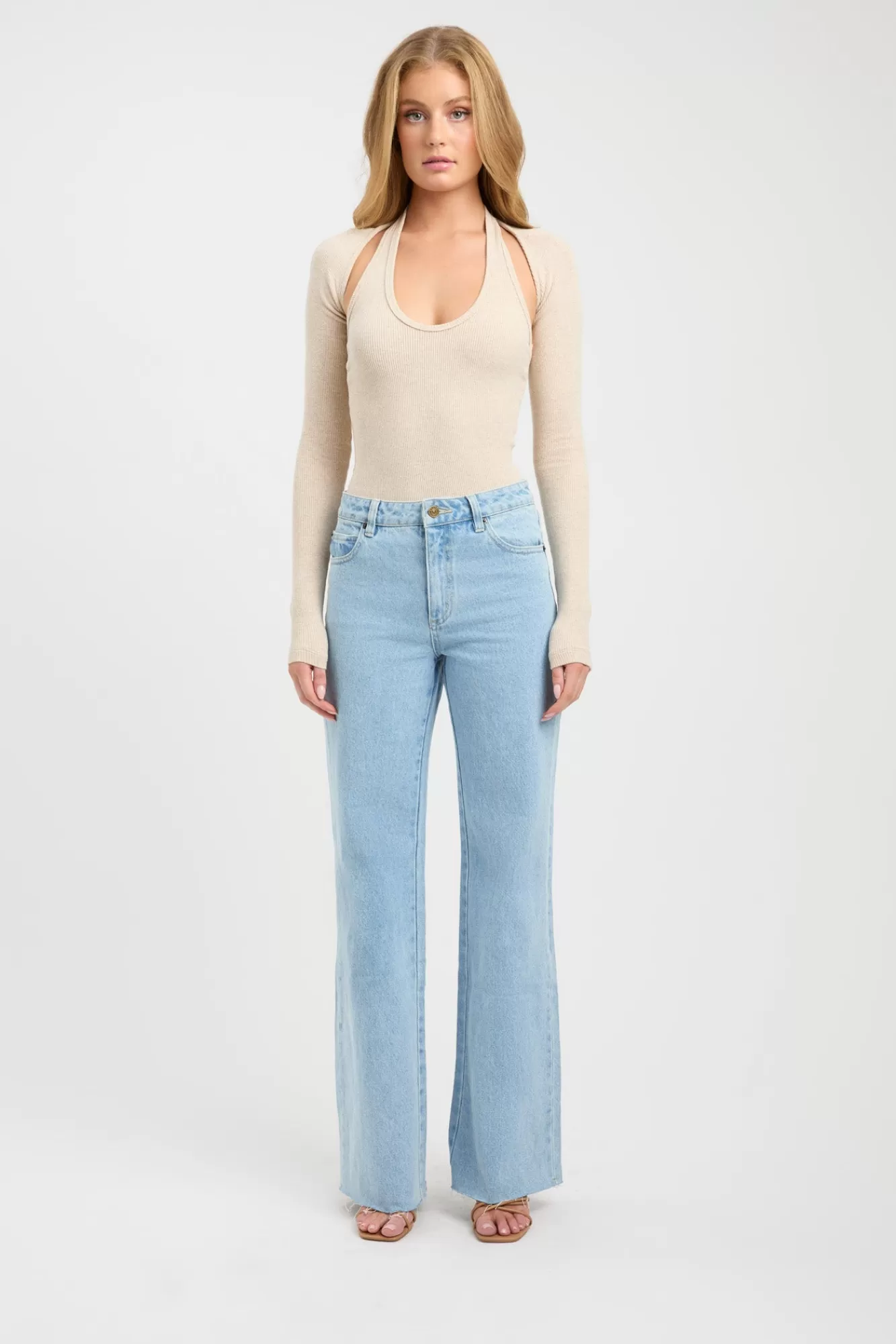 KOOKAÏ Tony Mid-Rise Jeans Harbour Blue Best Sale