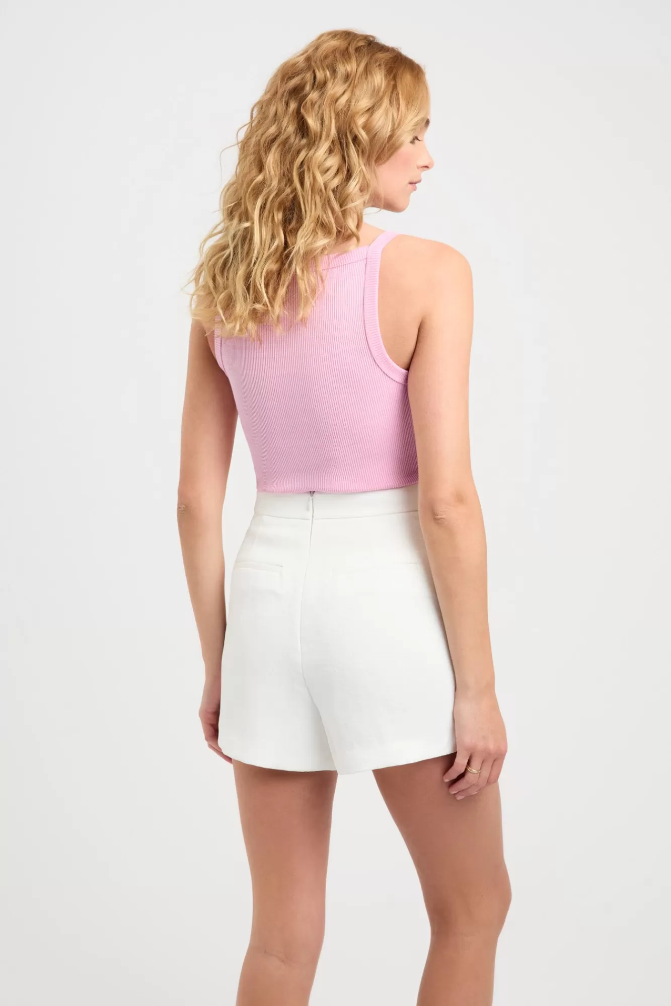 KOOKAÏ Treloar Tank Senorita Pink Marle Fashion