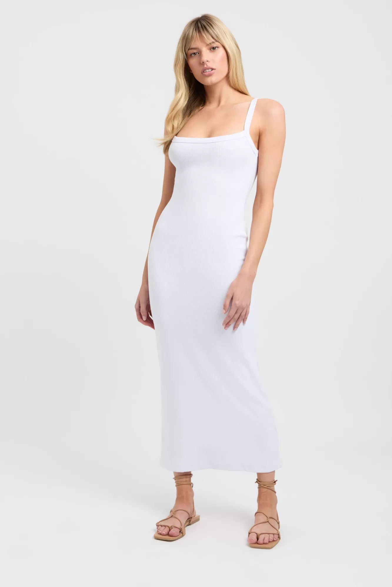 KOOKAÏ Treloar Tank Dress White Hot