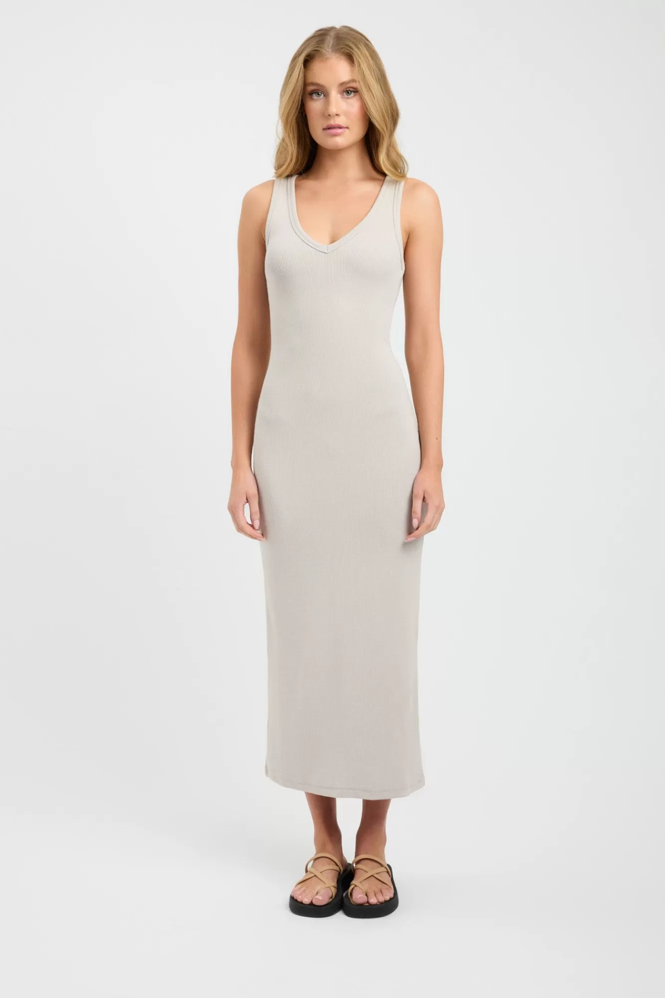 KOOKAÏ Trinity Dress Silver Grey Cheap