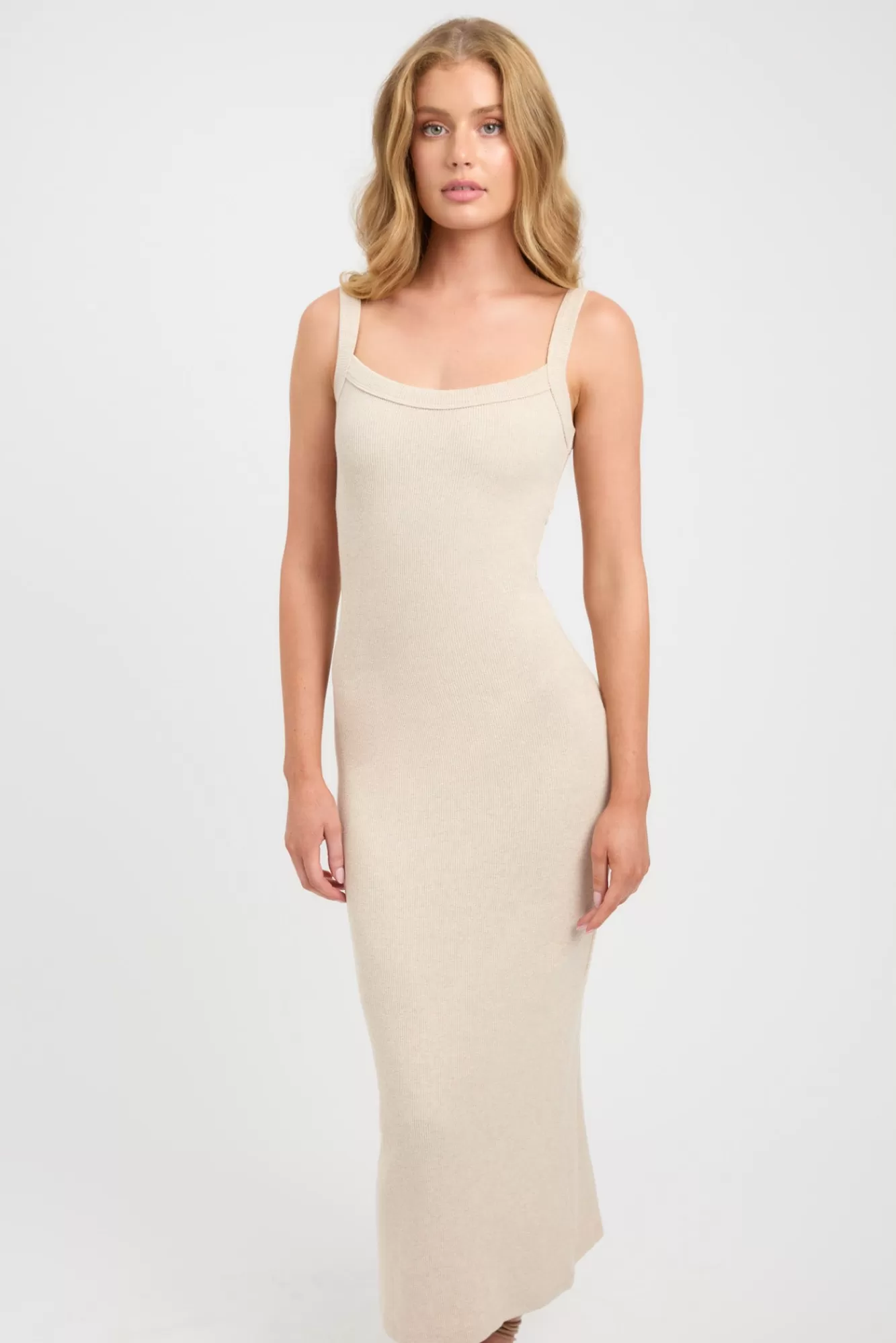 KOOKAÏ Vanesa Midi Dress Eggshell Marle Shop