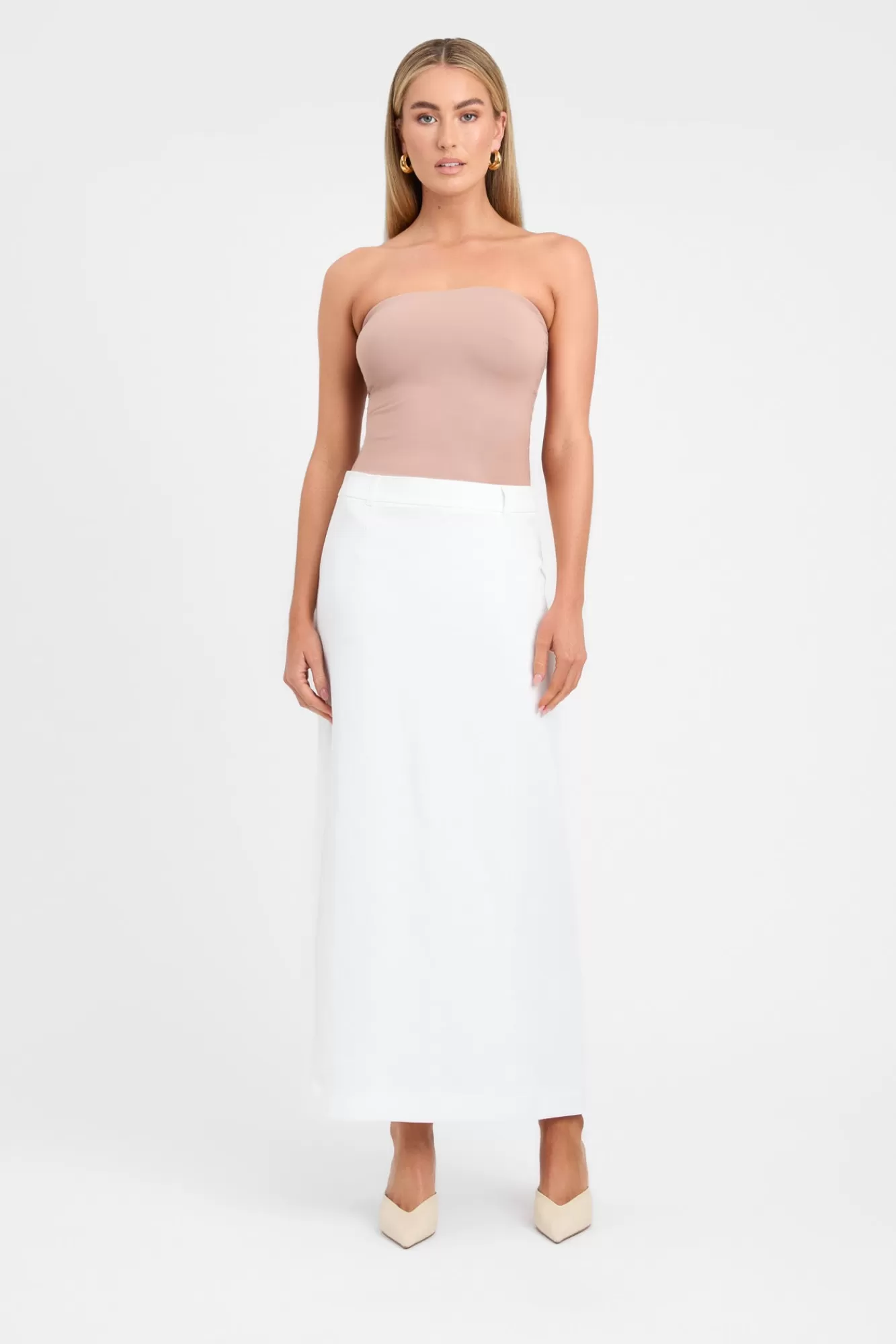 KOOKAÏ Vita Strapless Top Iced Latte Fashion