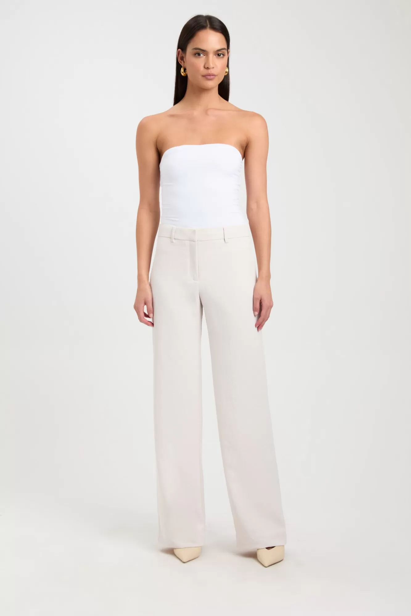 KOOKAÏ Vita Strapless Top White Store